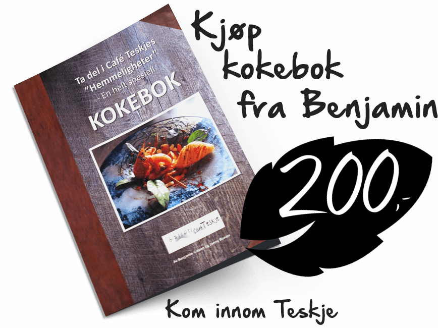 Ta del i Teskje sine hemmeligheter, kjøp vår kokebok